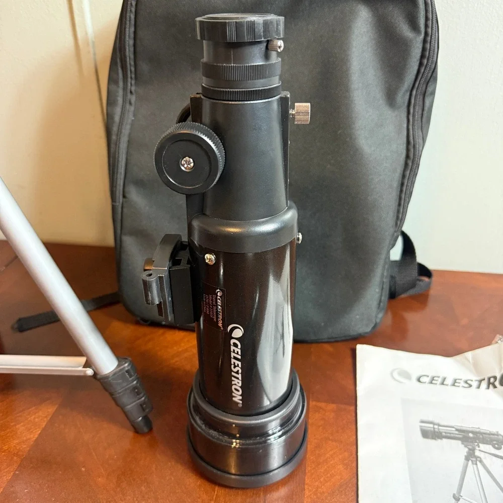 Celestron Travel Scope 70 Portable Telescope 21035 Black Tripod and Backpack